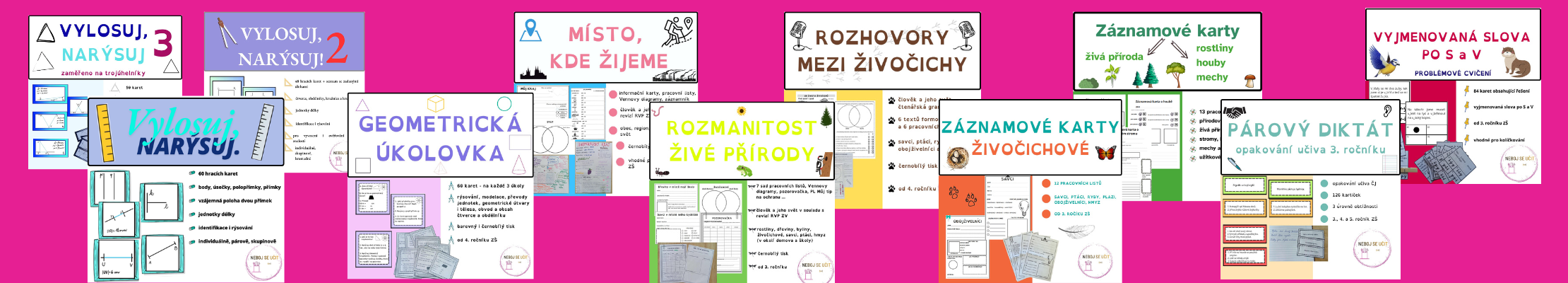 Taťána Svobodová - Neboj se učit (se) - profilový banner