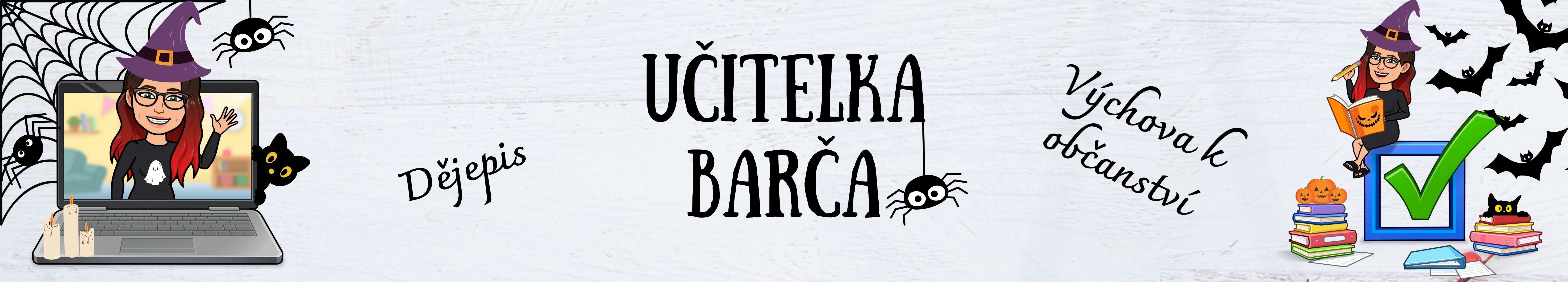 Učitelka Barča - profilový banner