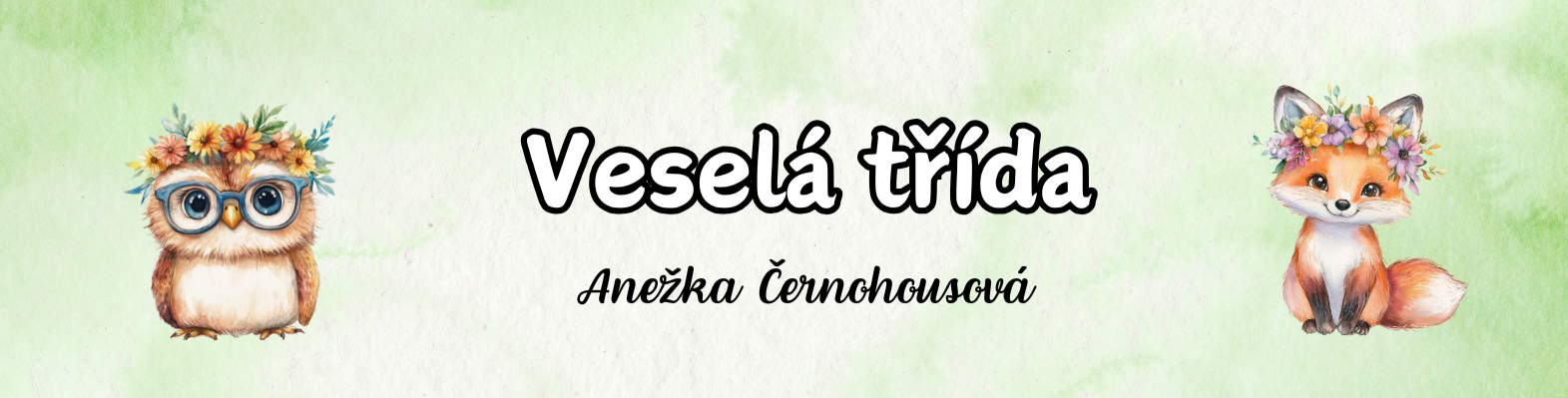 Veselá třída - Anežka Černohousová - profilový banner