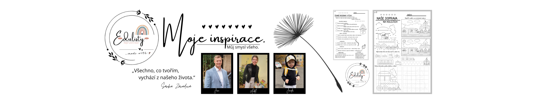 Šárka Závadová - profilový banner