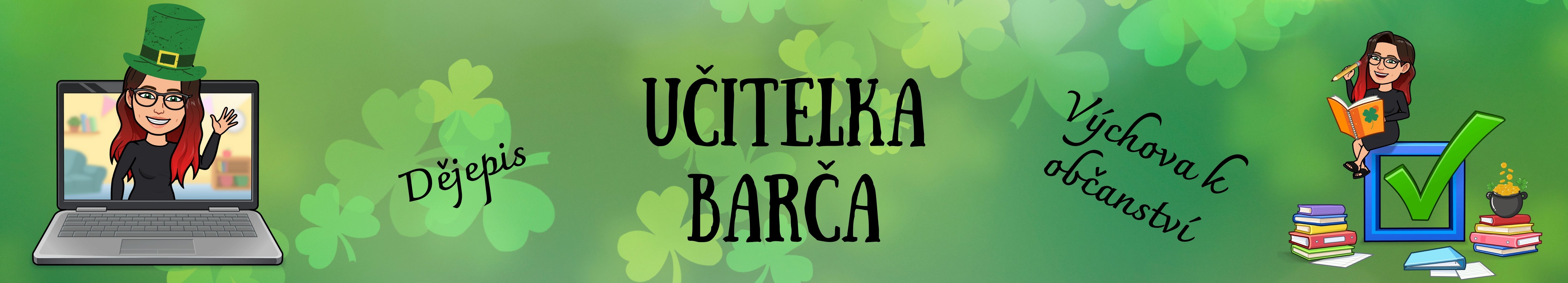 Učitelka Barča - profilový banner