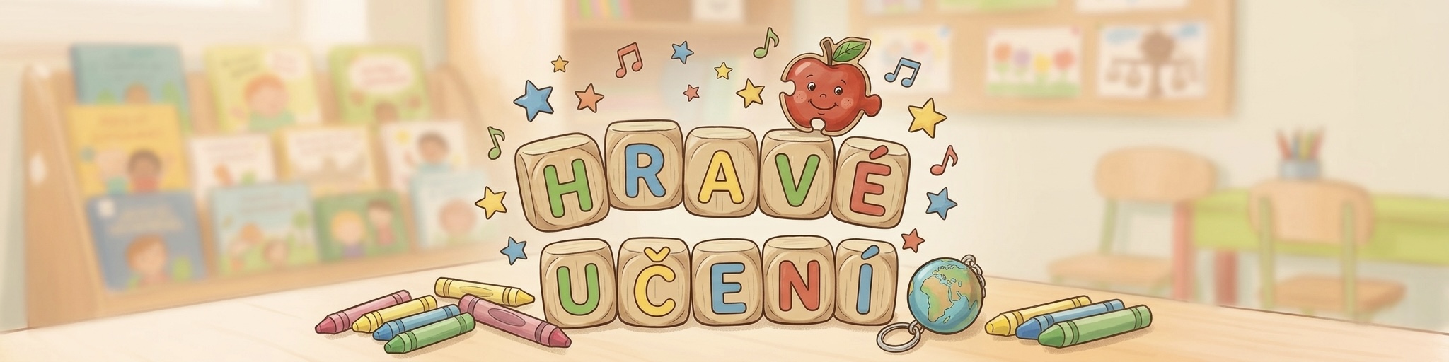 Hravé učení - profilový banner