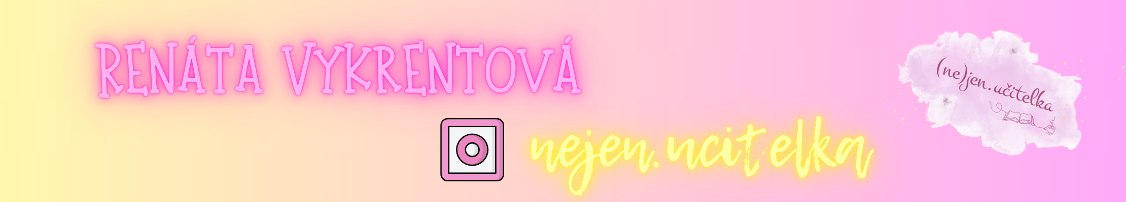 Renáta Vykrentová - profilový banner