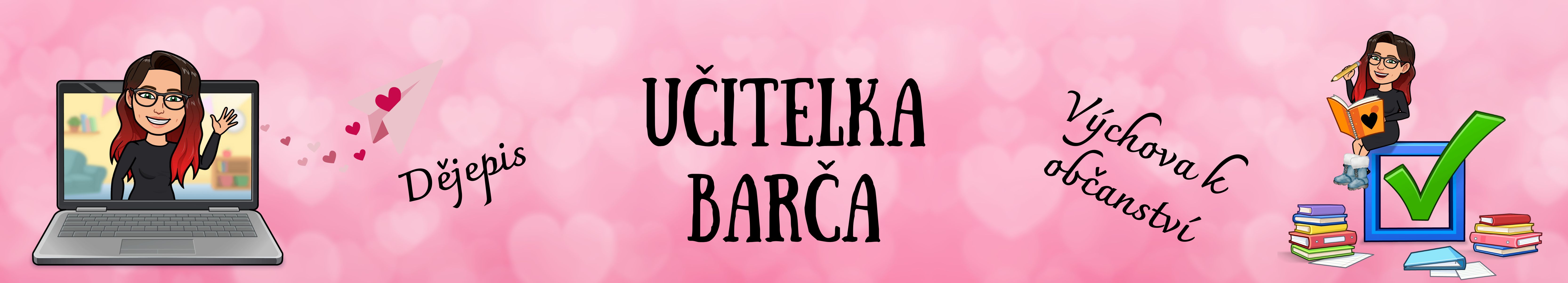 Učitelka Barča - profilový banner