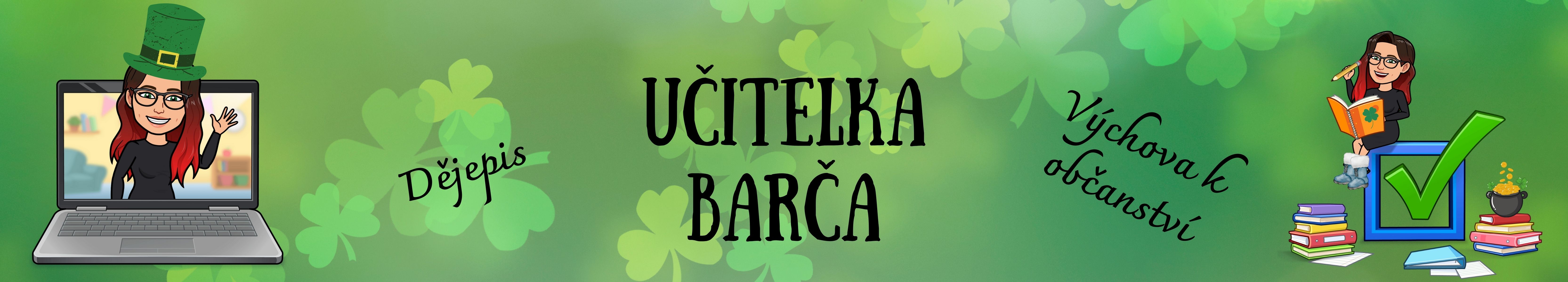 Učitelka Barča - profilový banner