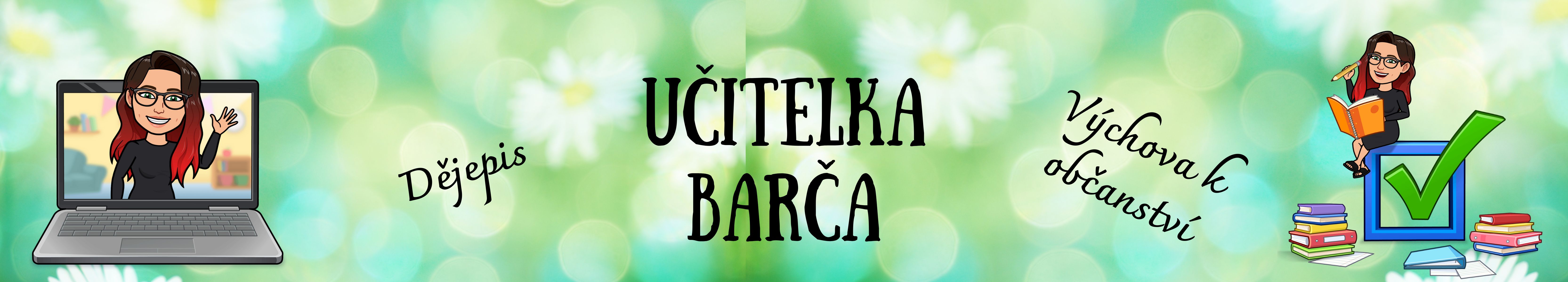Učitelka Barča - profilový banner