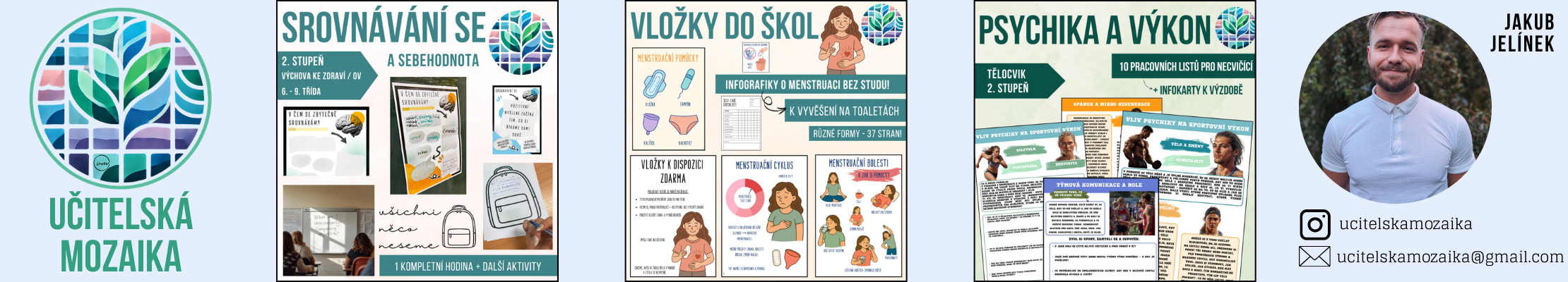 Učitelská Mozaika - profilový banner
