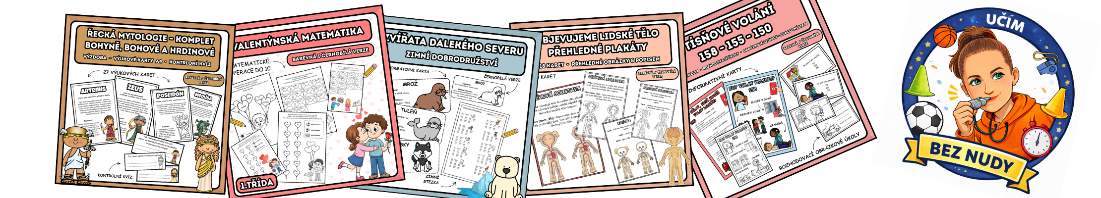 Učím bez nudy - profilový banner