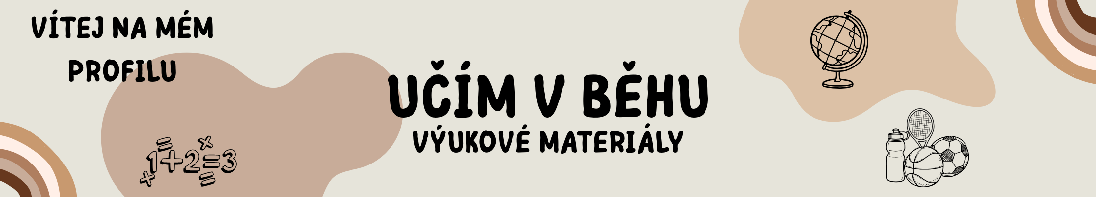 Úča v běhu - profilový banner