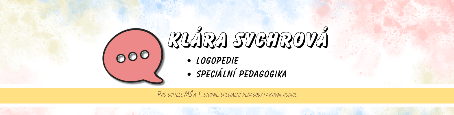 Klára Sychrová - profilový banner