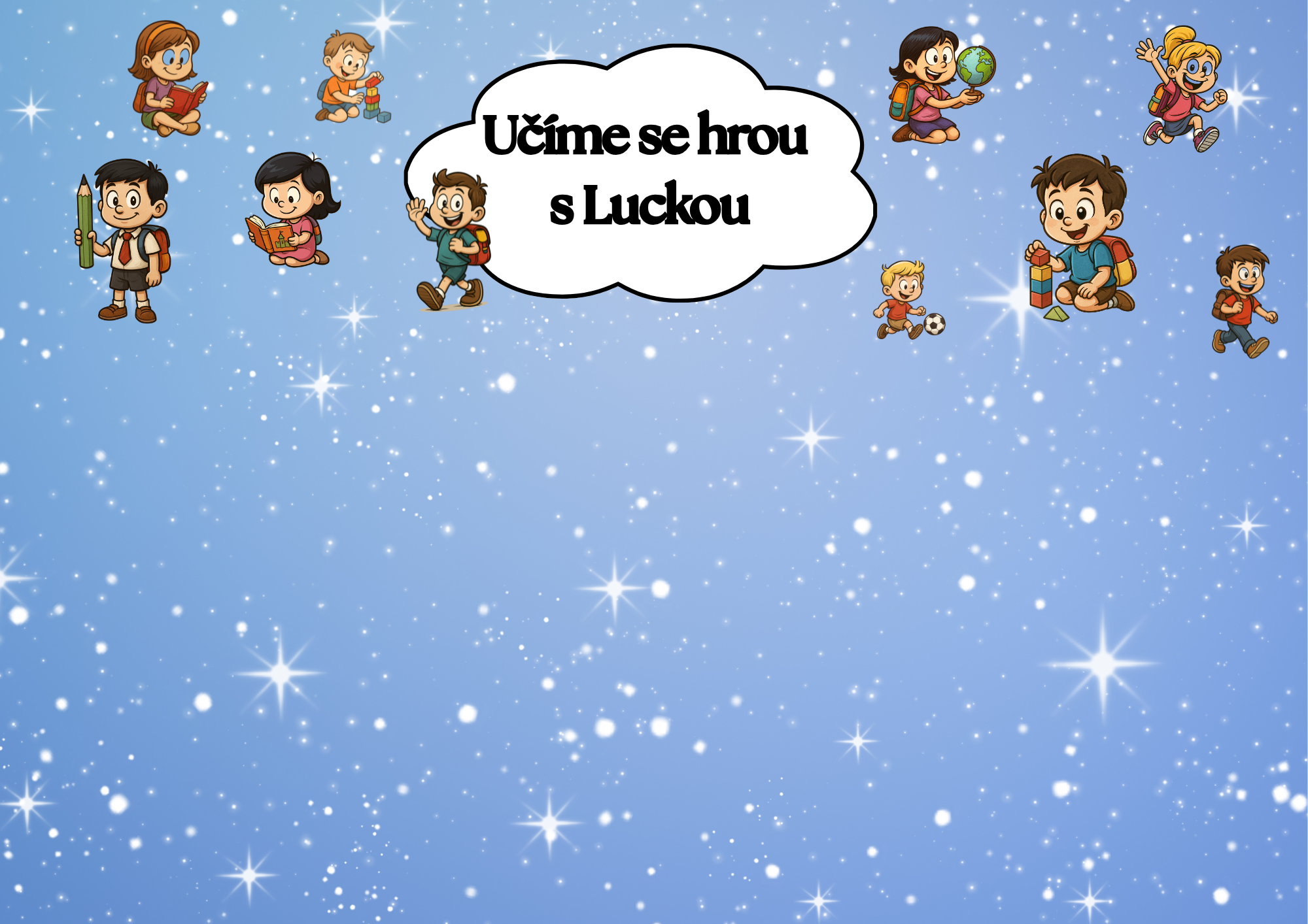 Učíme se hrou s Luckou - profilový banner