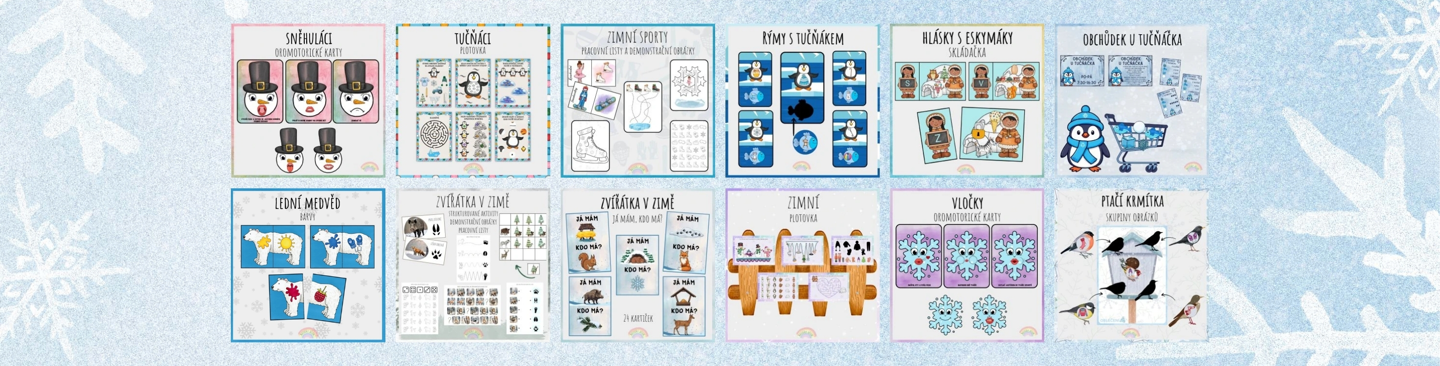 Marie Šoustarová (Materiály dětem) - profilový banner