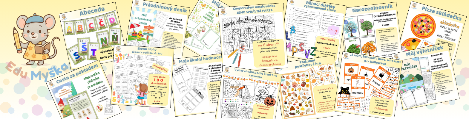 EduMyška - profilový banner