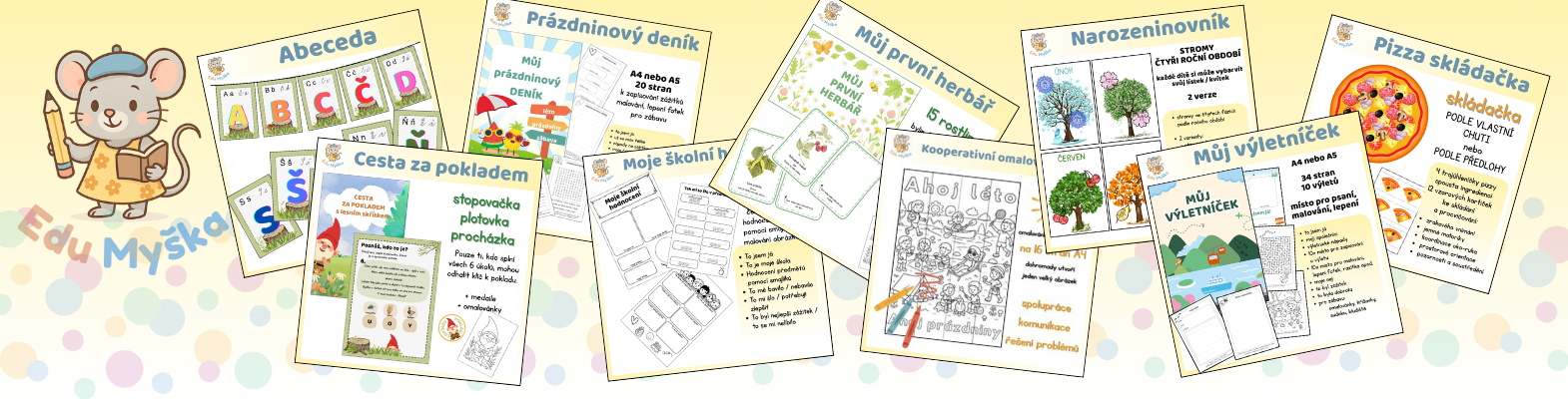 EduMyška - profilový banner