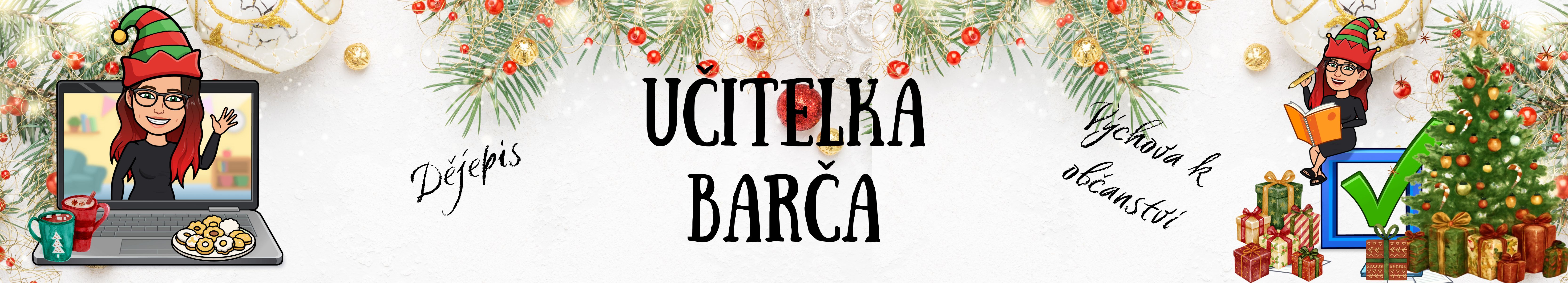 Učitelka Barča - profilový banner