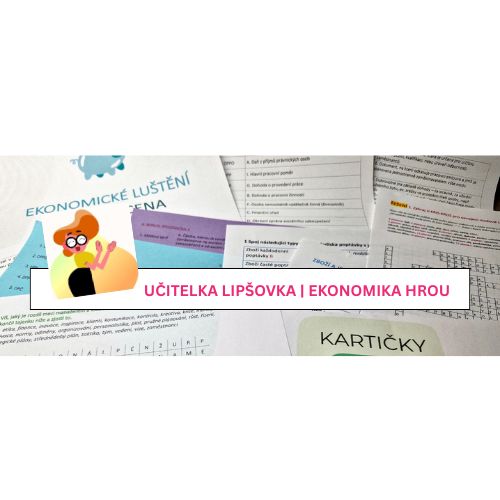 Učitelka Lipšovka | EKONOMIKA HROU - profilový banner