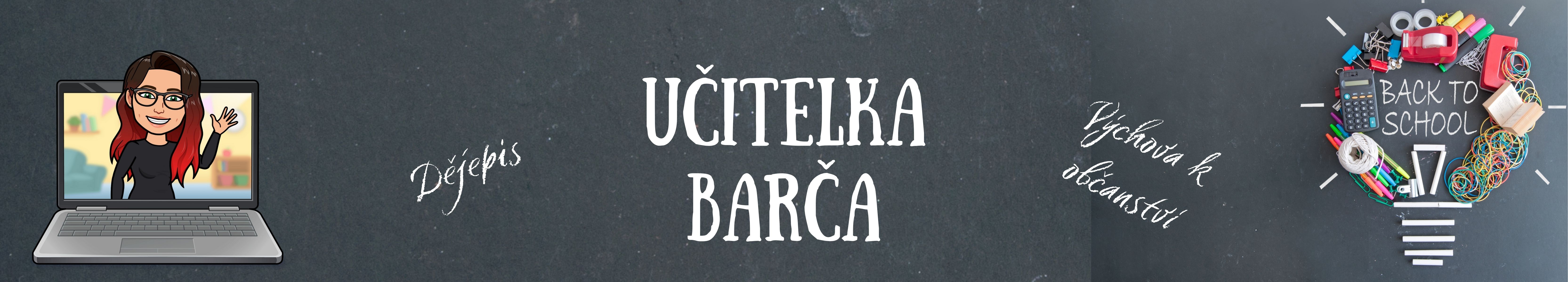 Učitelka Barča - profilový banner