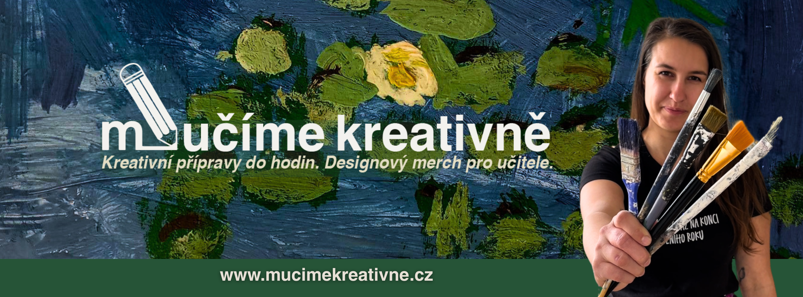 Mučíme kreativně - profilový banner
