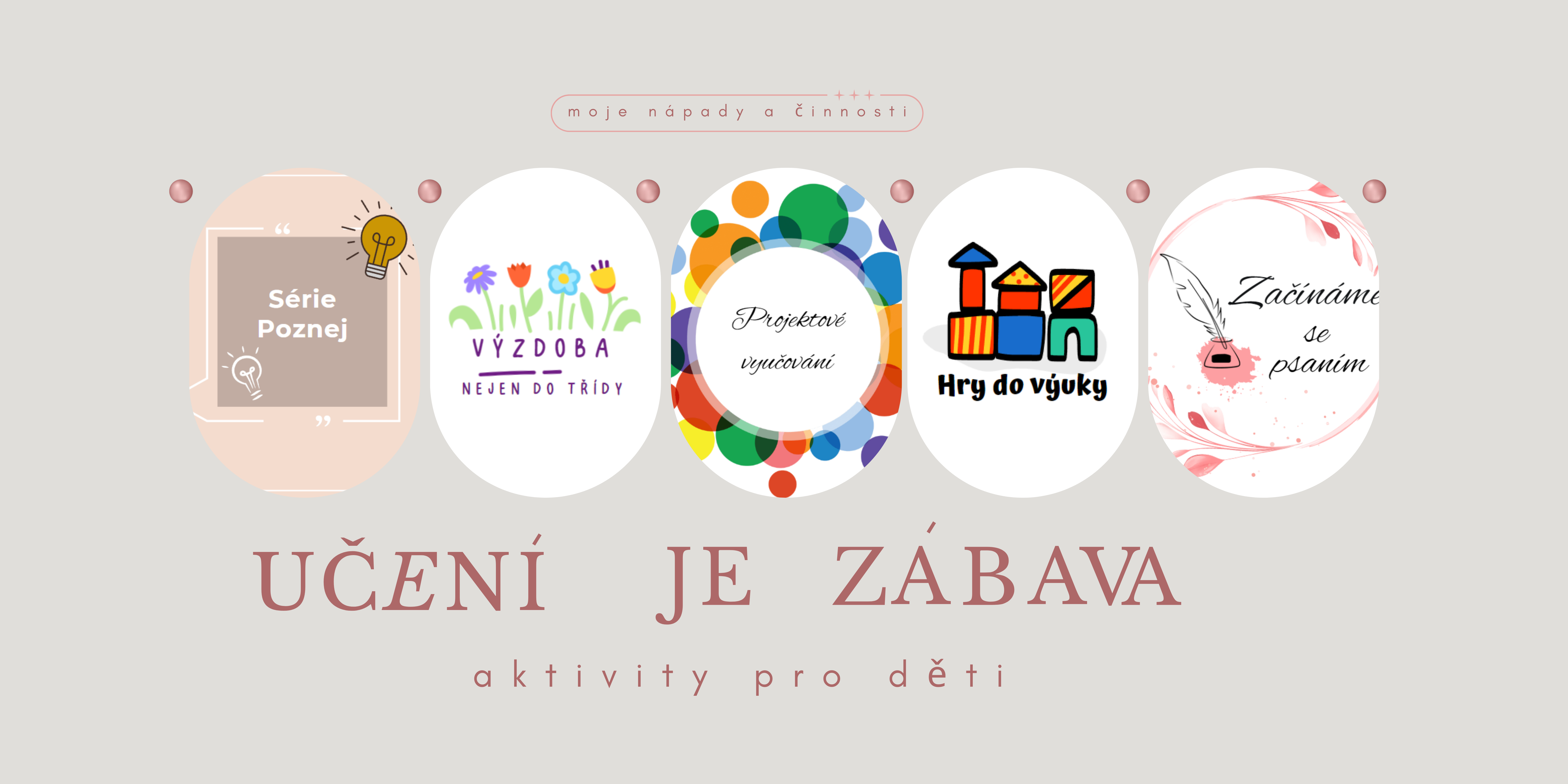 Učení je zábava - profilový banner