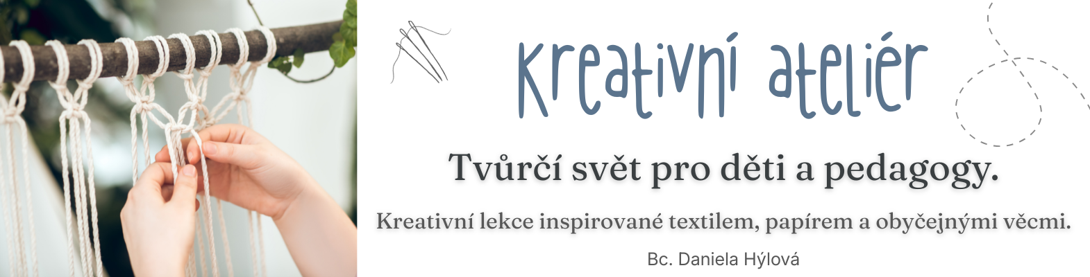 Kreativní ateliér - profilový banner