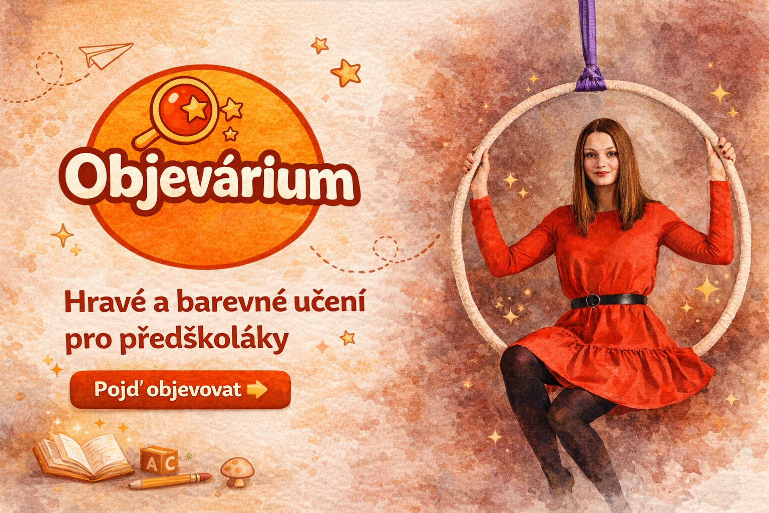 Eliška Krausová - Objevárium - profilový banner