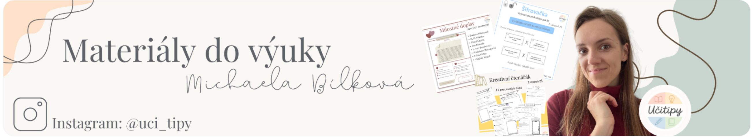 Michaela Bílková - profilový banner