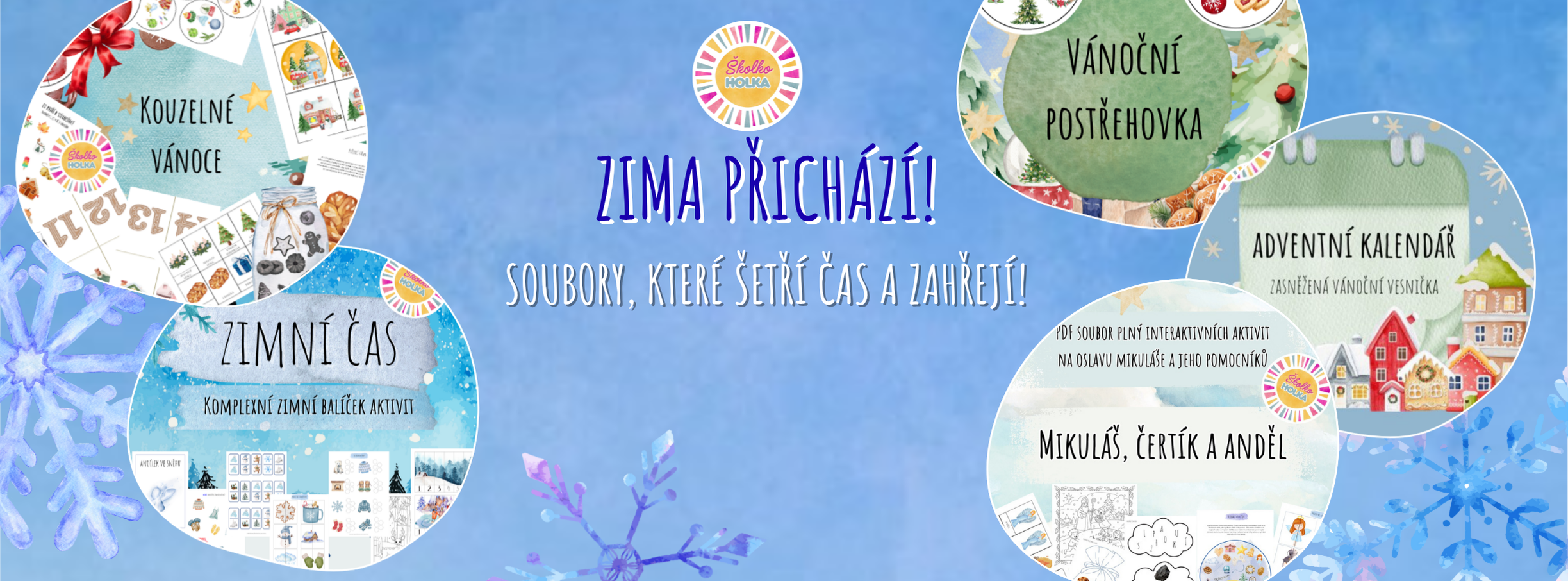 Školko Holka - profilový banner