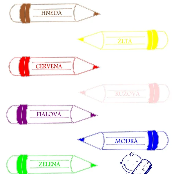 Farbičky a počet 1