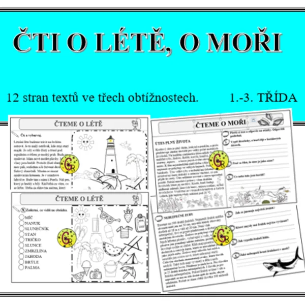 Čti o létě, o moři 1