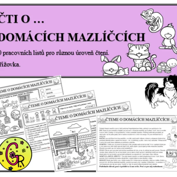 Čti o domácích mazlíčcích 1