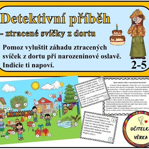 Detektivní příběh - narozeninová párty  1