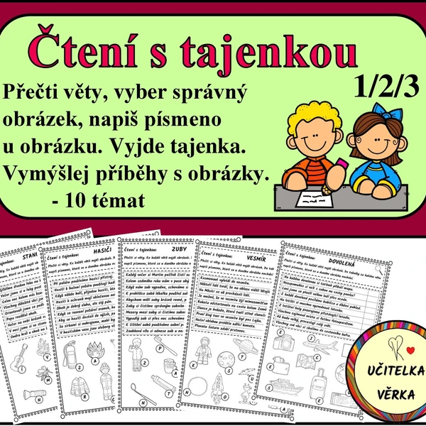 Čtení s tajenkou 1