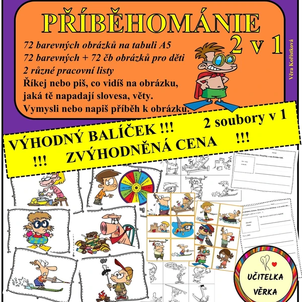 PŘÍBĚHOMÁNIE 2 v 1 - ZVÝHODNĚNÝ BALÍČEK 1