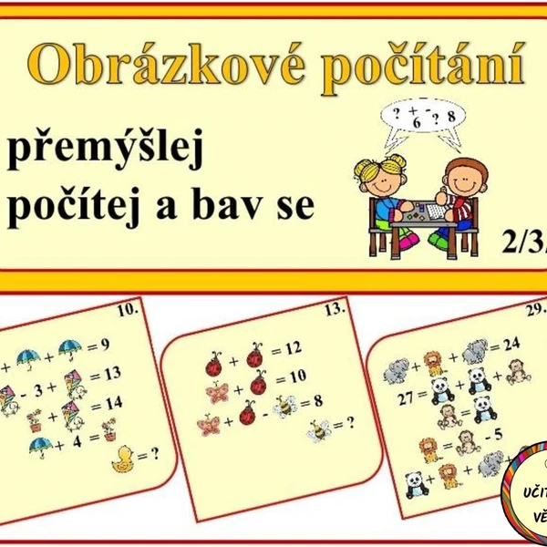 Obrázkové počítání - logika 1