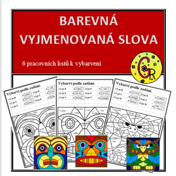 Barevná vyjmenovaná slova 1