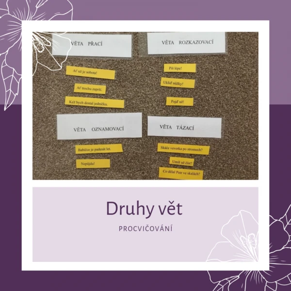 Druhy vět 1
