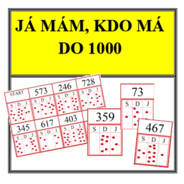 Já mám, kdo má do 1000 1