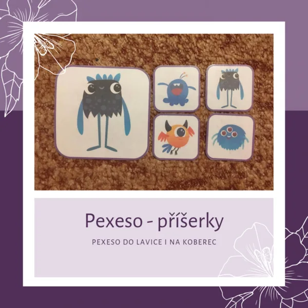 Pexeso - příšerky 1