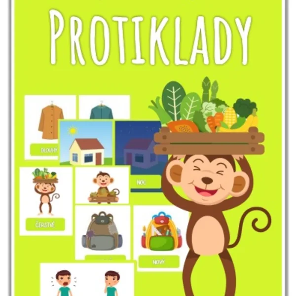 Výukové kartičky - PROTIKLADY 1