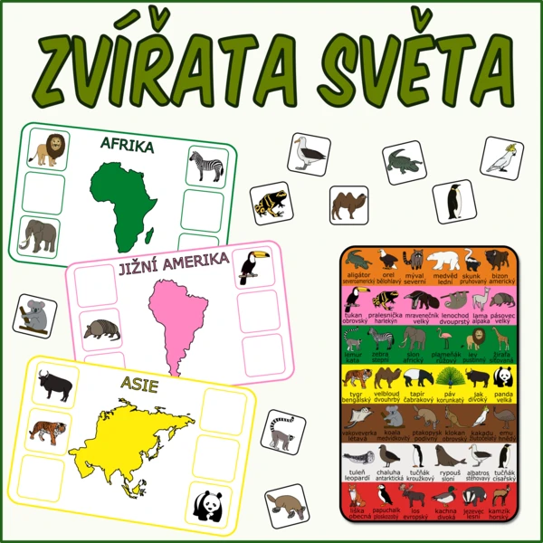 Zvířata světa 1