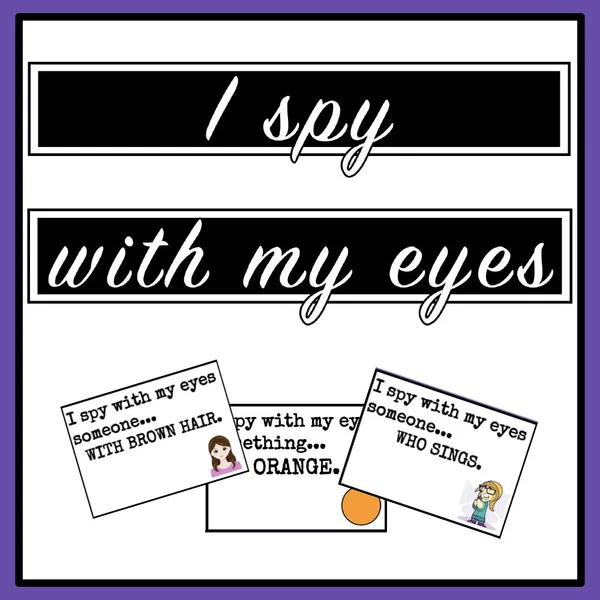 I spy with my eyes... 1