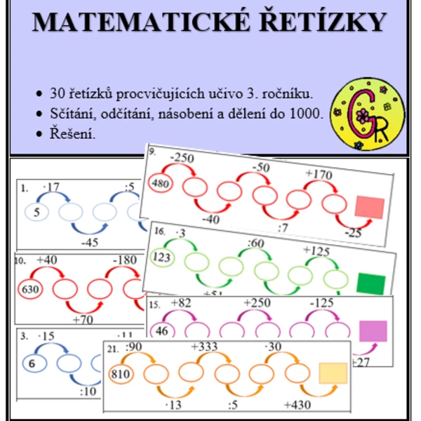 Matematické řetízky 1
