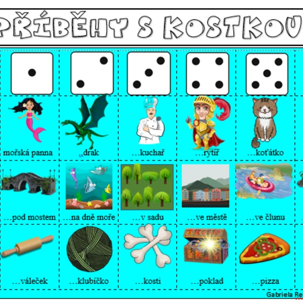 Příběhy s kostkou - zdarma 1