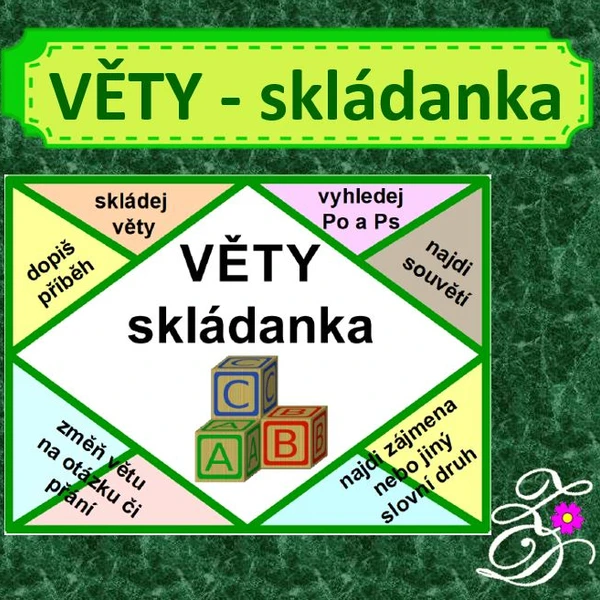 VĚTY - skládanka 1