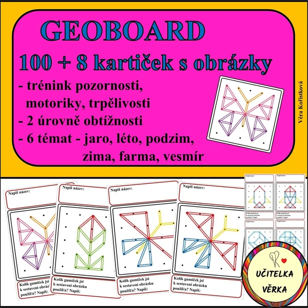 GEOBOARDY - obrázky k sestavení 1