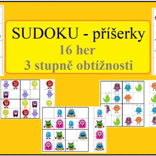 SUDOKU - příšerky 1