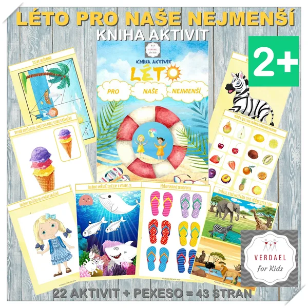 LÉTO - kniha 22 aktivit 1