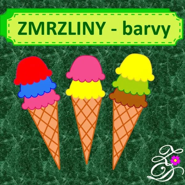 Zmrzliny - barvy 1