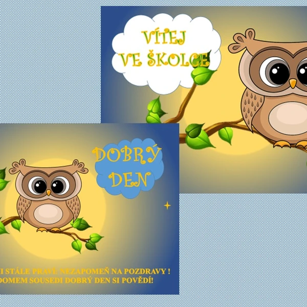 SOVIČKY/ VÝZDOBA TRIEDY 1