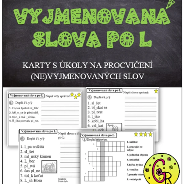 Procvičujeme vyjmenovaná slova po L 1